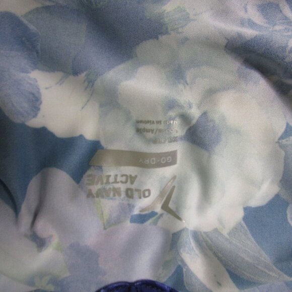 Old Navy Active Tank Top XS Loose Fit Floral - Picture 11 of 11